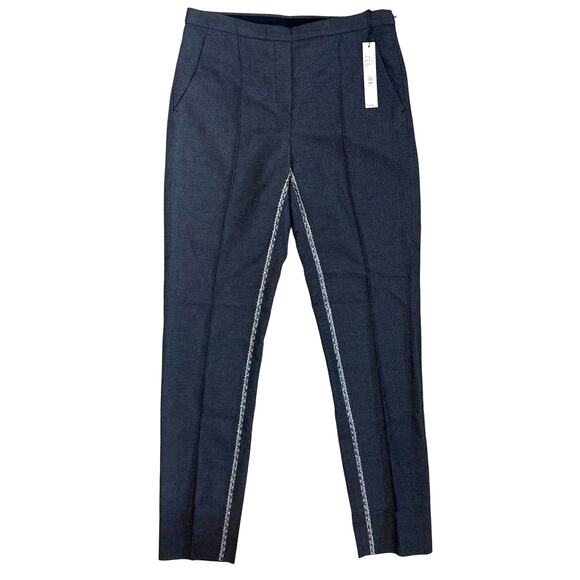 NWT Tahari Ivana Tapered Dress Pants Wear to Work Trousers Womens Size 2 Gray - Picture 1 of 11